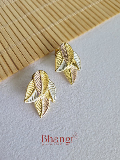 Evergreen Dual-Tone Earrings