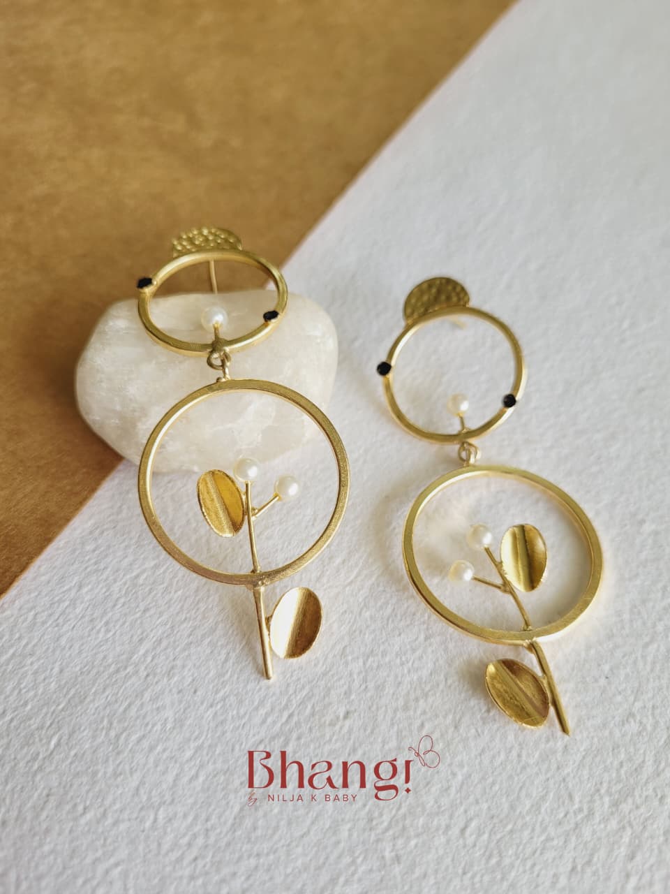 Elysian Bloom Drop Earrings