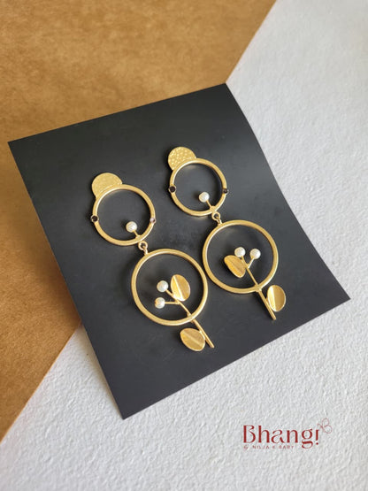 Elysian Bloom Drop Earrings