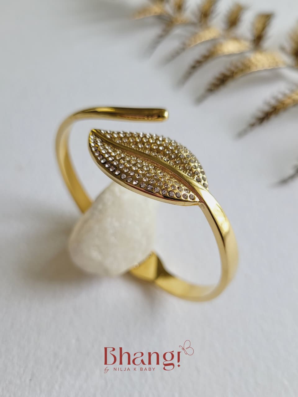Golden Leaf Luxe Cuff