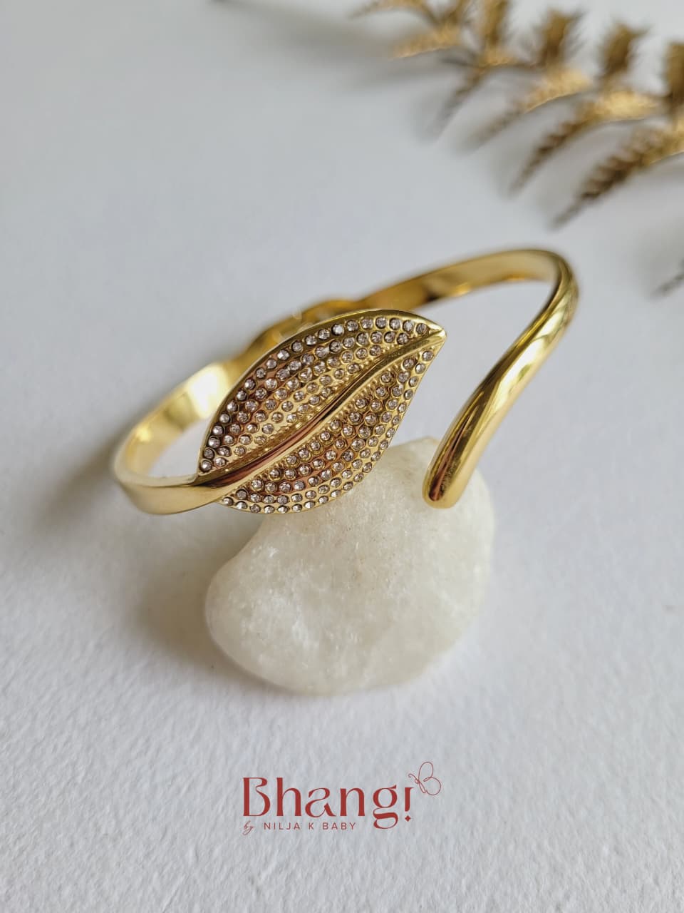 Golden Leaf Luxe Cuff