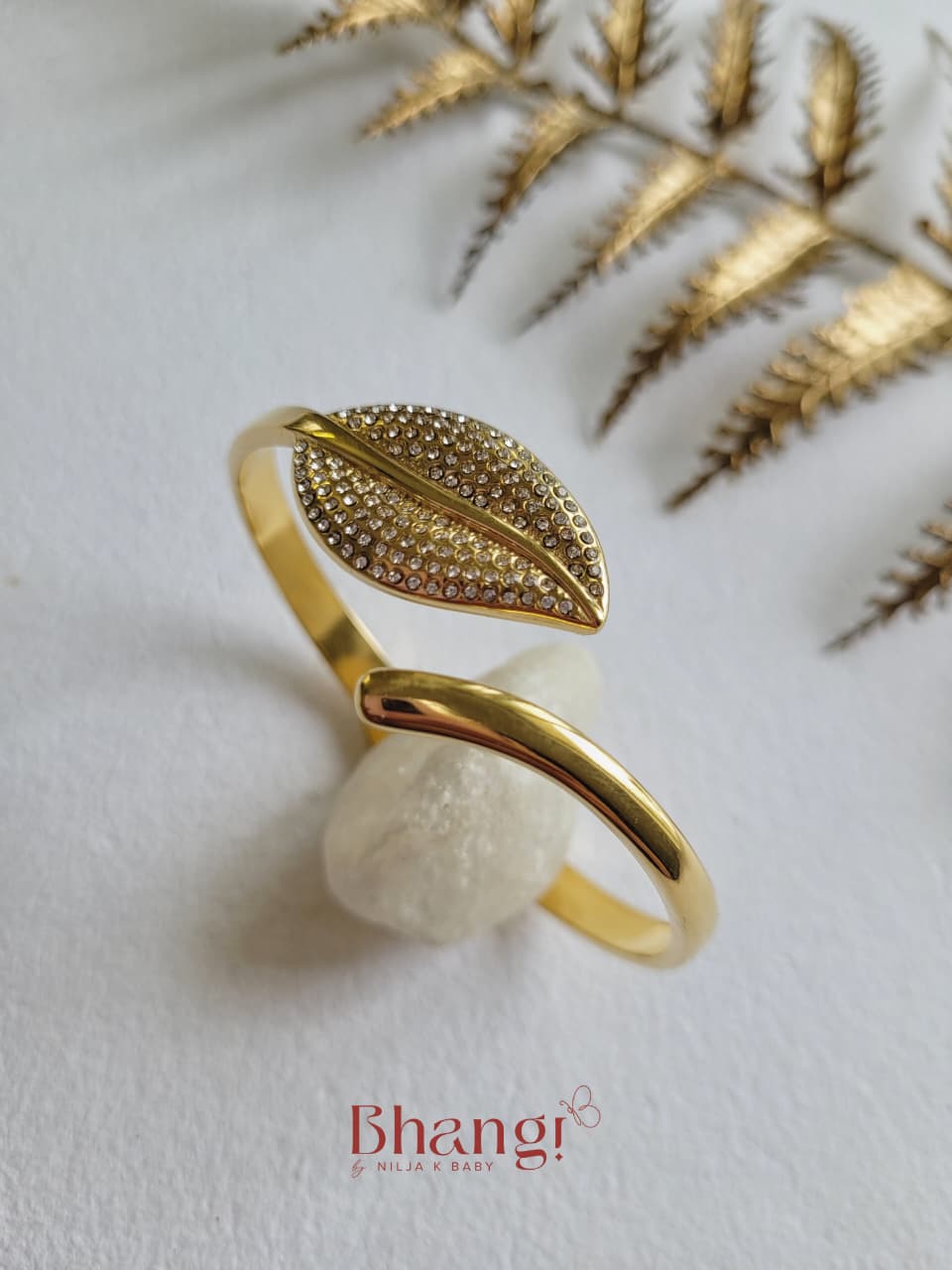 Golden Leaf Luxe Cuff