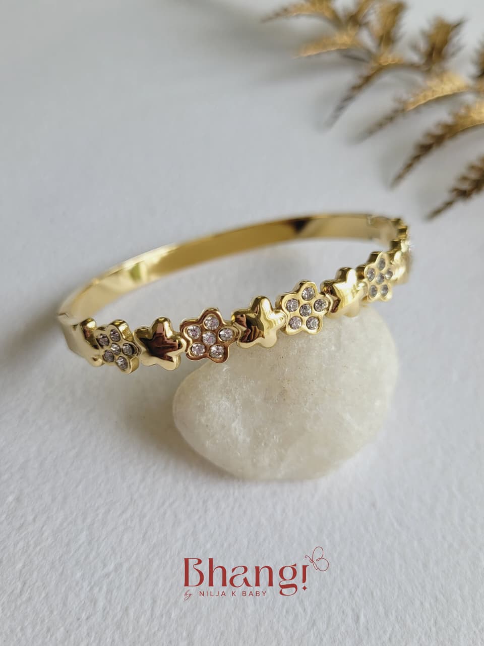 Blossom Charm Cuff