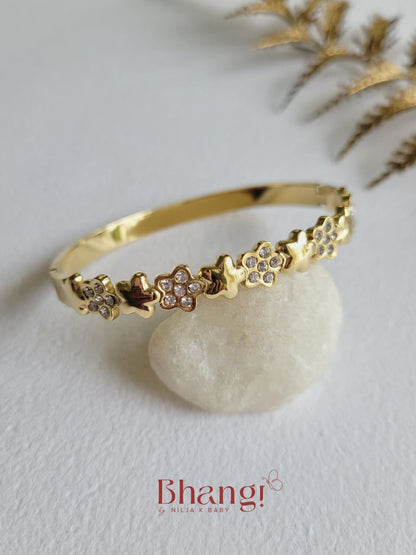 Blossom Charm Cuff