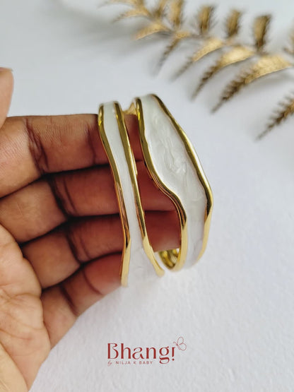 Ivory Cascade Cuff