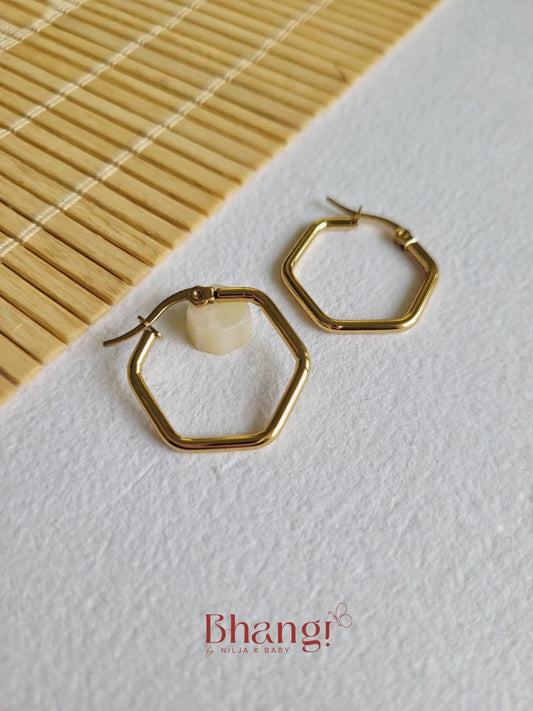 Hexa Luxe Hoops