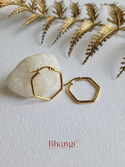 Hexa Luxe Hoops