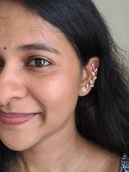 Celeste Bloom Ear Cuff