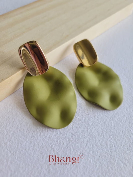 Olive Muse Earrings