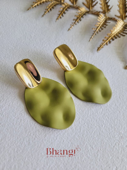 Olive Muse Earrings