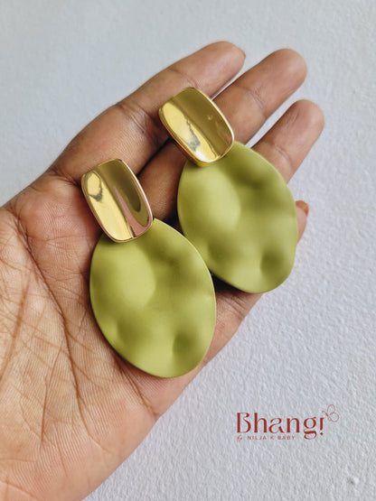 Olive Muse Earrings