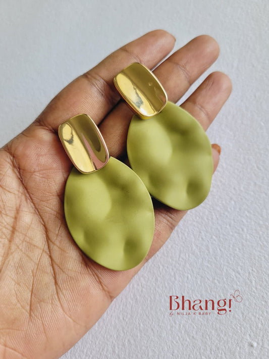 Olive Muse Earrings