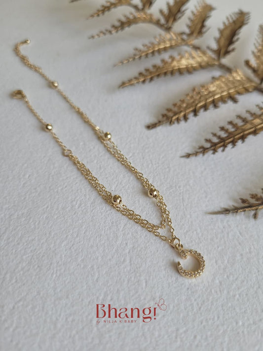 Lucky Charm Single Anklet (Single Piece)