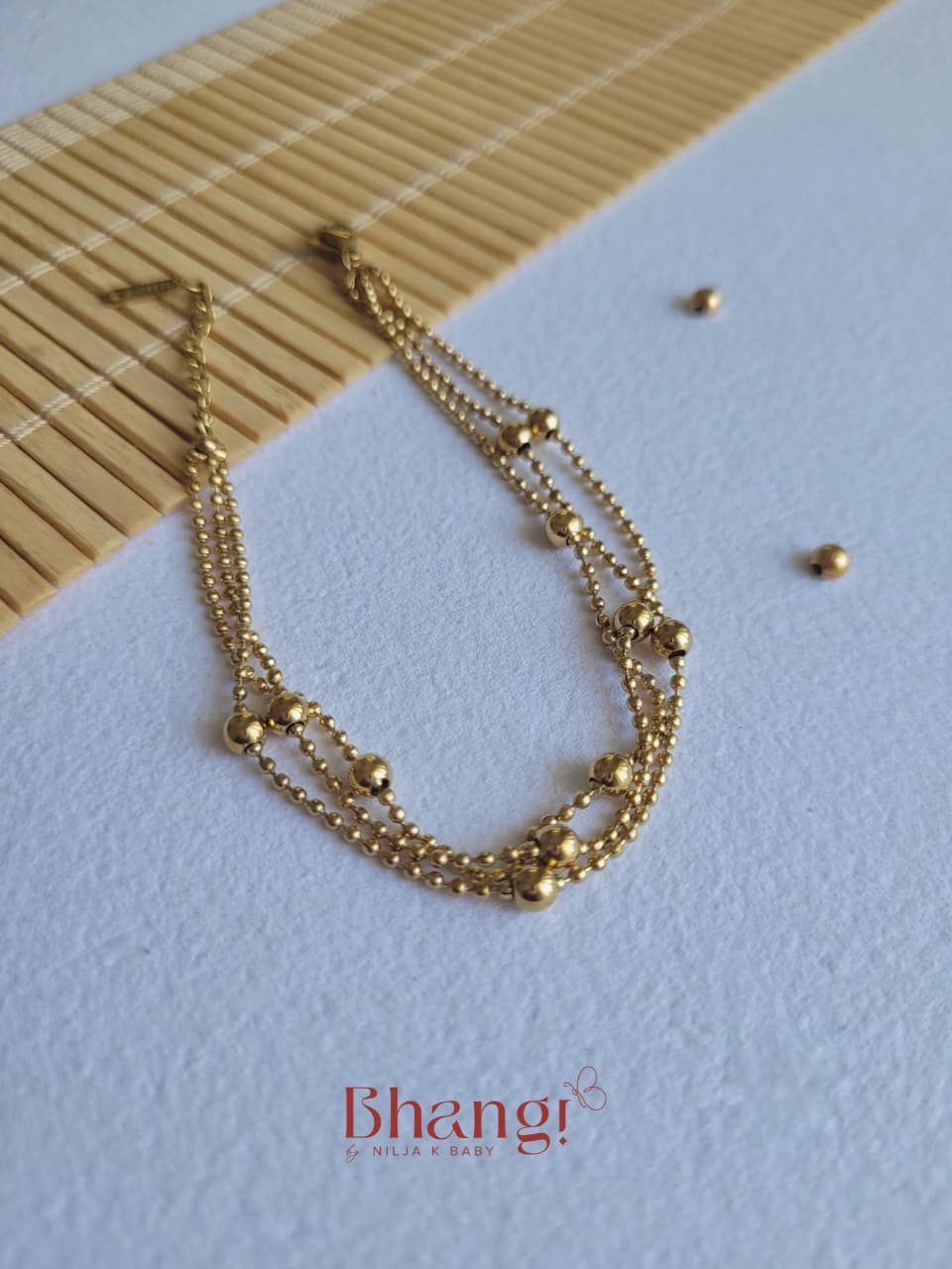 Triple Chain Bracelet