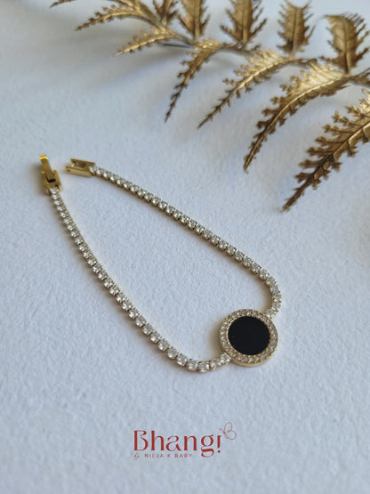 Luna Glow Eclipse Tennis Bracelet