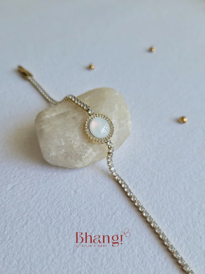 Luna Glow Tennis Bracelet
