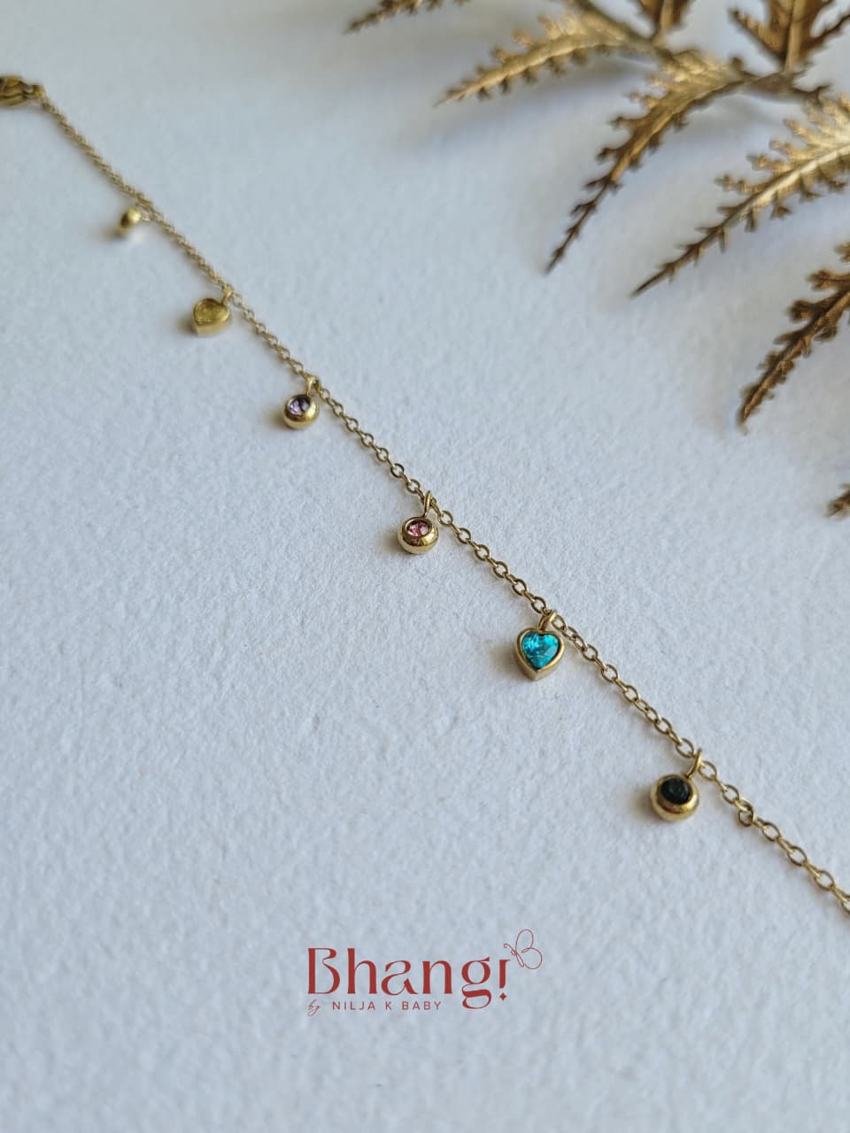 Heart Charm Bracelet