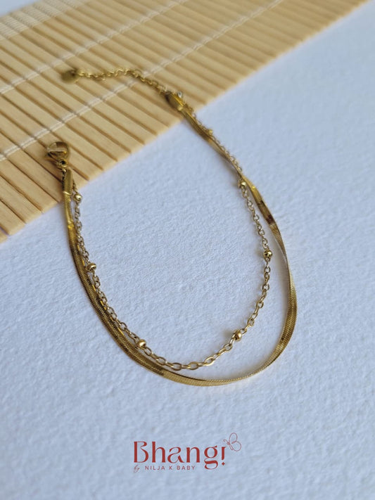 Dual Grace Layered Bracelet