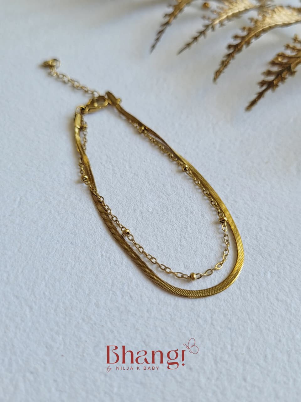Dual Grace Layered Bracelet
