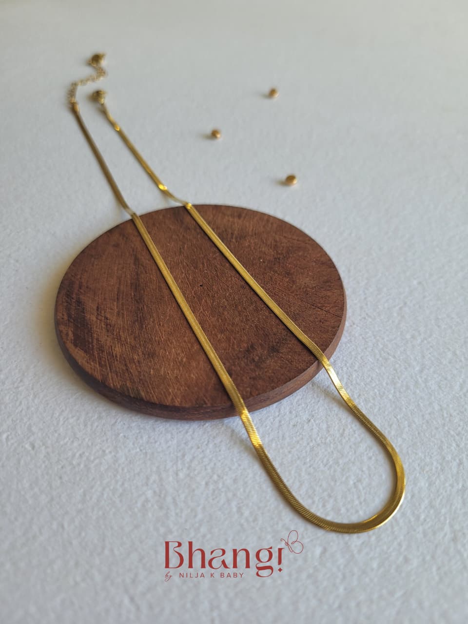 Serene Herringbone Necklace