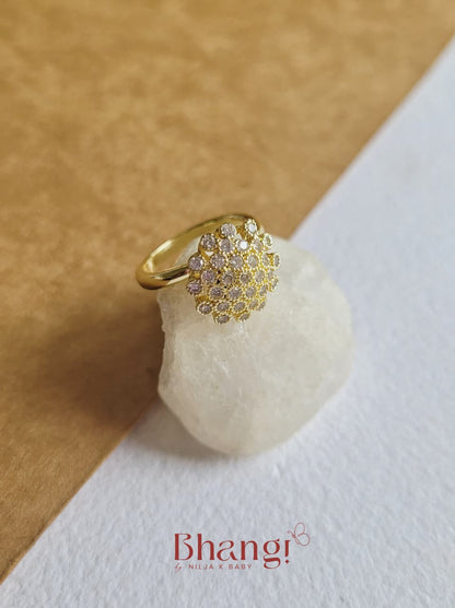 Celeste Bloom Statement Ring