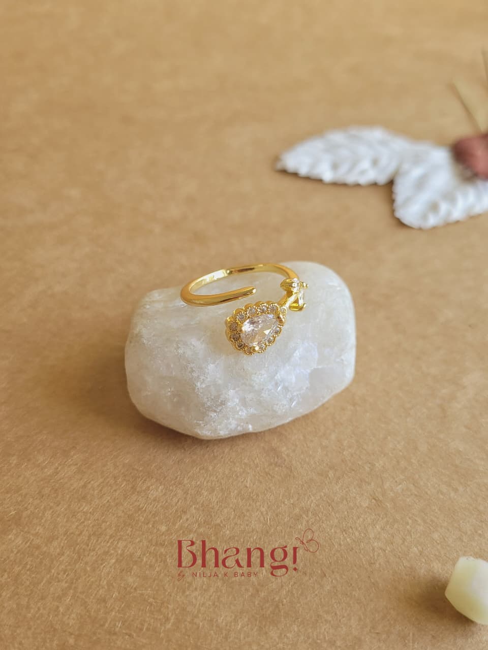 Celeste Bloom Statement Ring