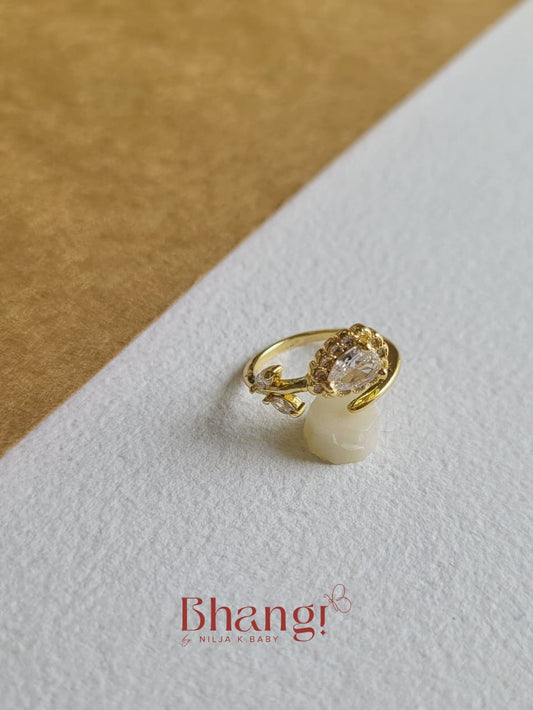 Celeste Bloom Statement Ring