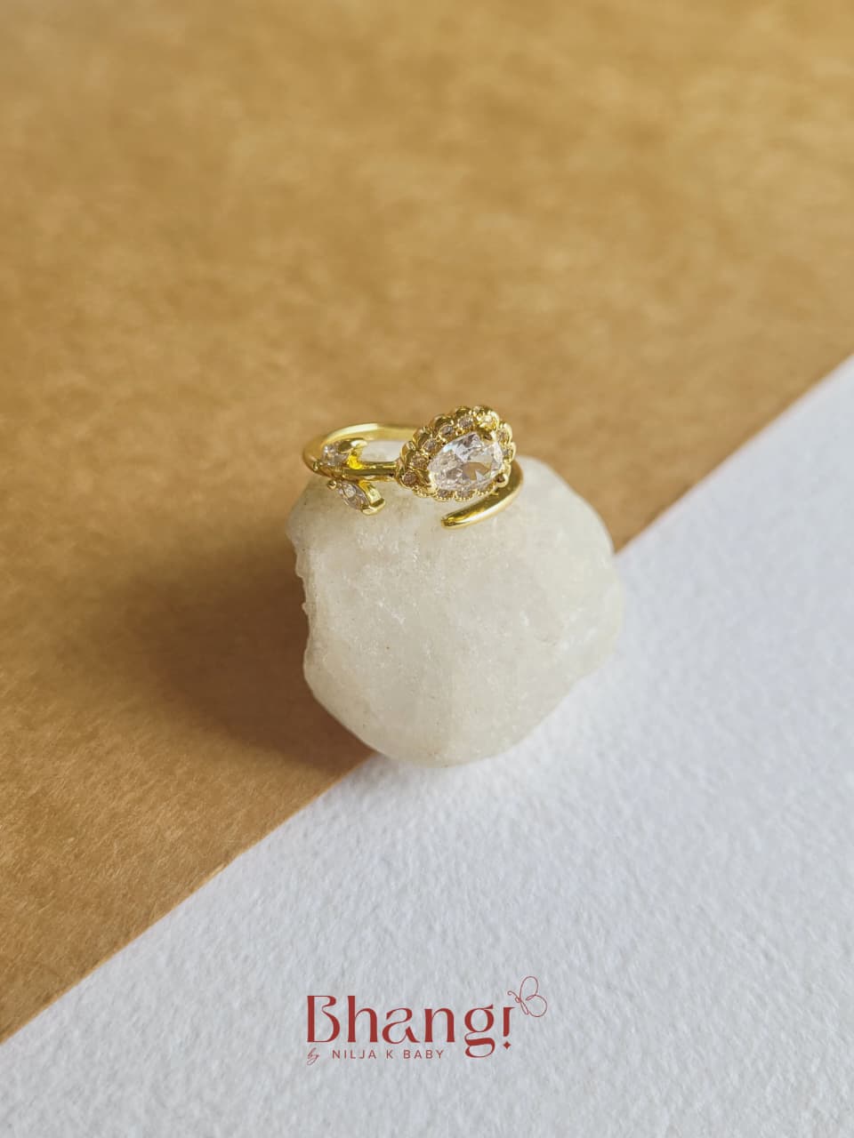 Celeste Bloom Statement Ring