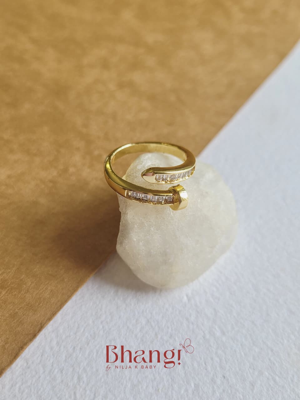Celeste Crossover Ring