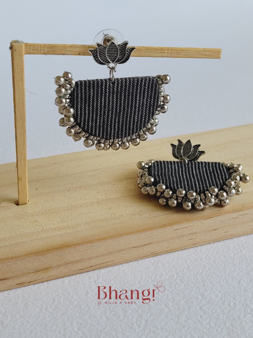 Velli Thira Fabric Earrings
