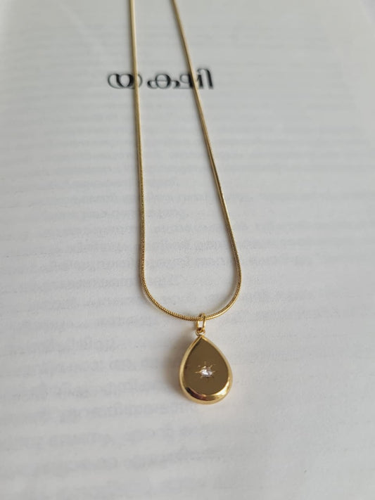 Celeste Teardrop Necklace