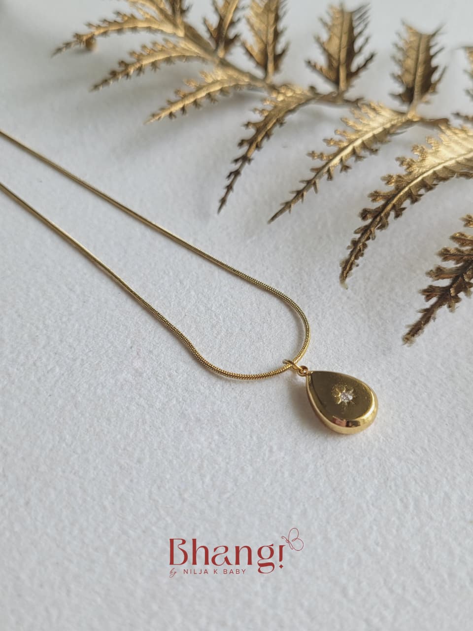 Celeste Teardrop Necklace