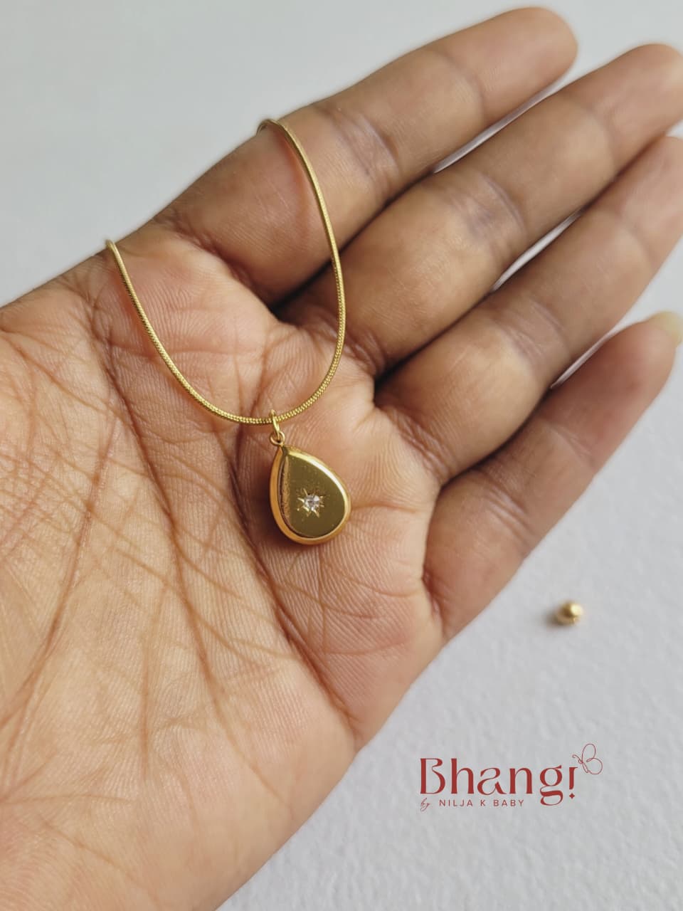Celeste Teardrop Necklace