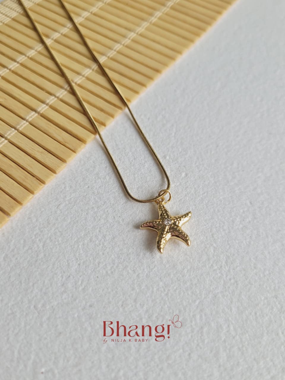 Starfish Charm Necklace