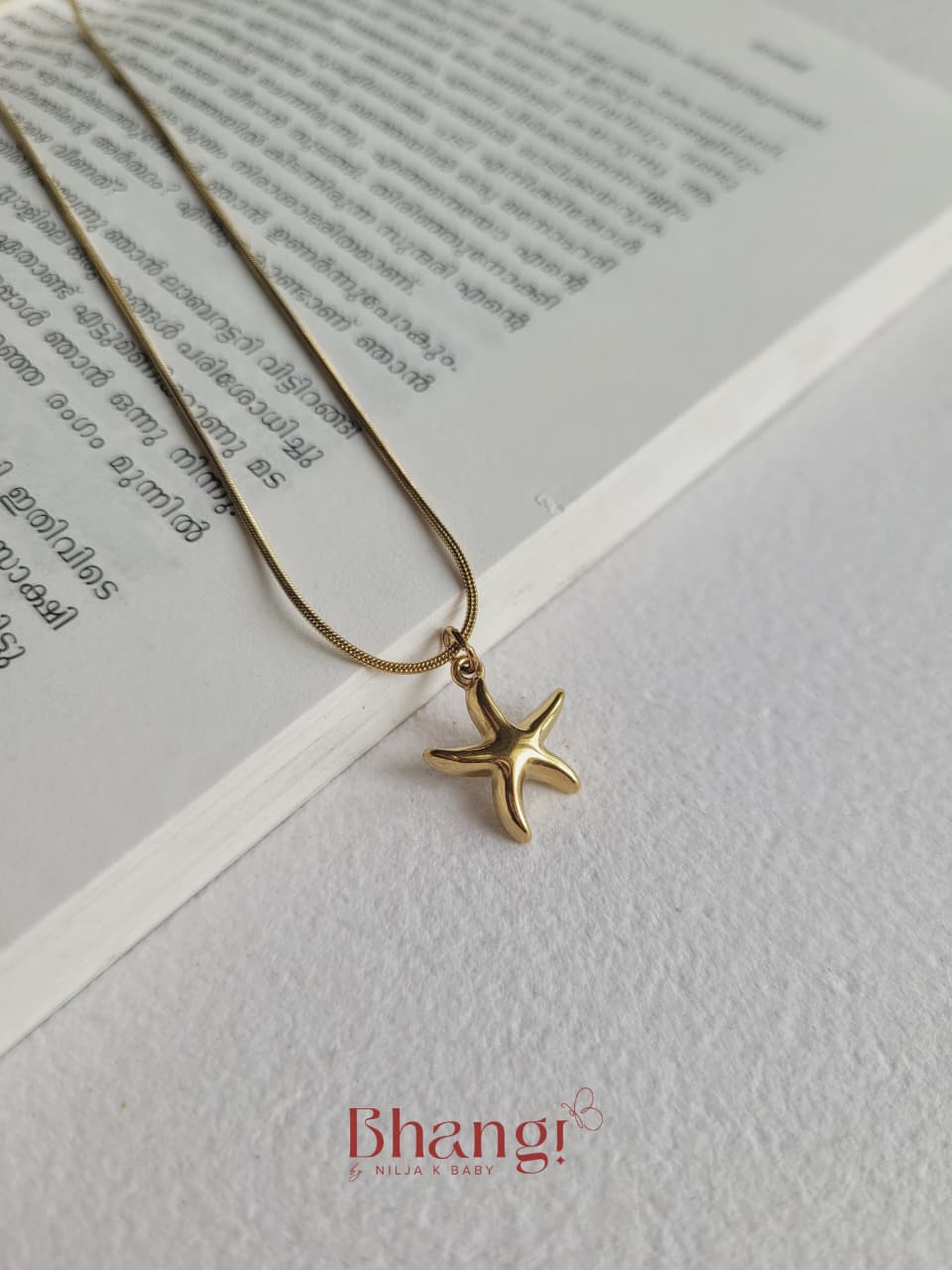 Starfish Pendant Necklace