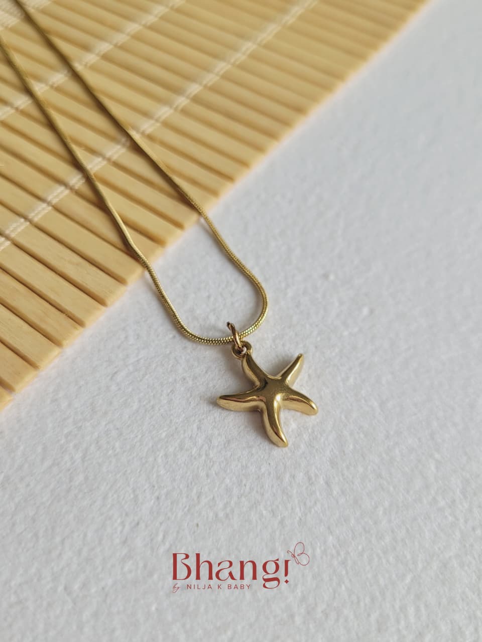 Starfish Pendant Necklace