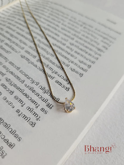 Teardrop Radiance Necklace