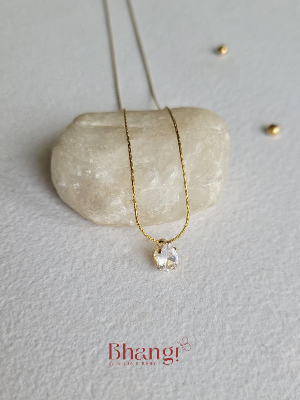 Teardrop Radiance Necklace