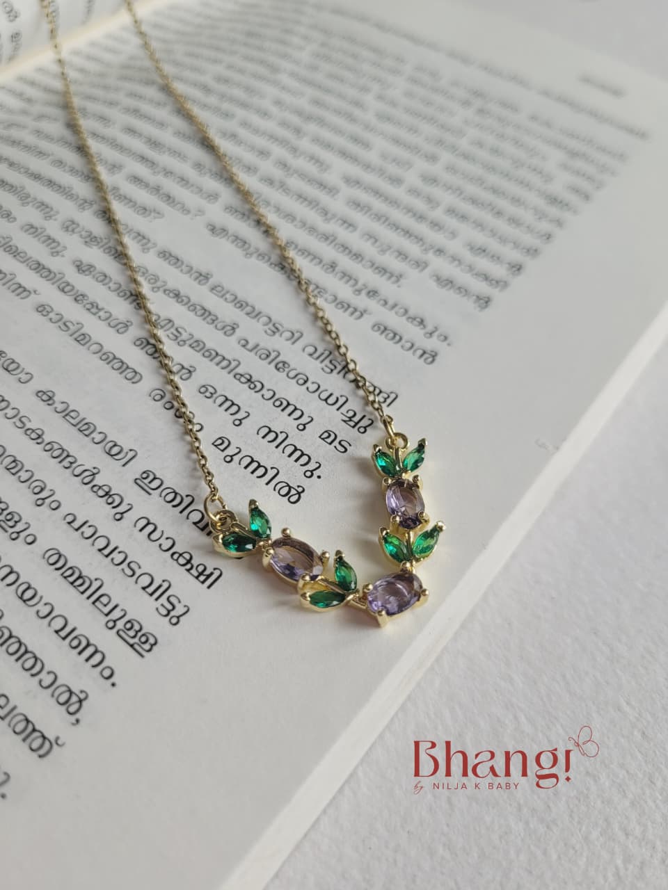 Meadow Bloom Gemstone Necklace