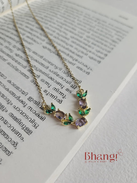 Meadow Bloom Gemstone Necklace