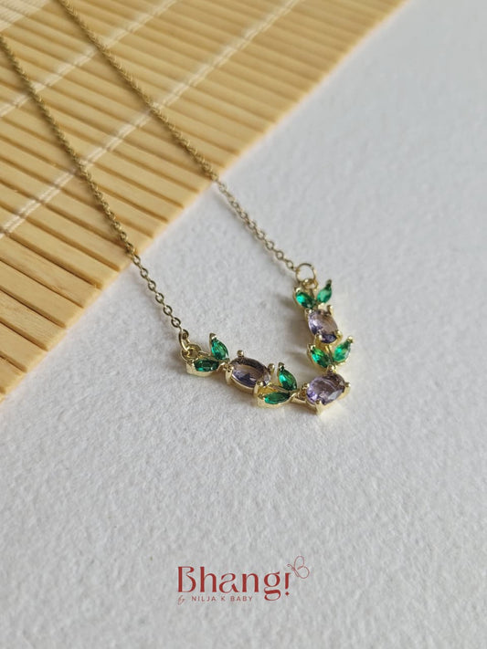 Meadow Bloom Gemstone Necklace
