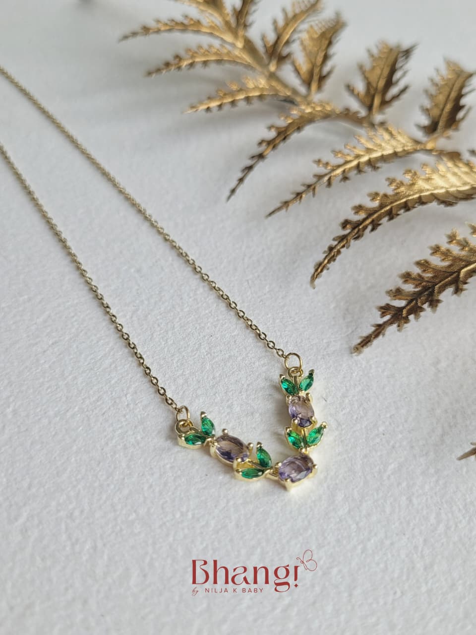Meadow Bloom Gemstone Necklace