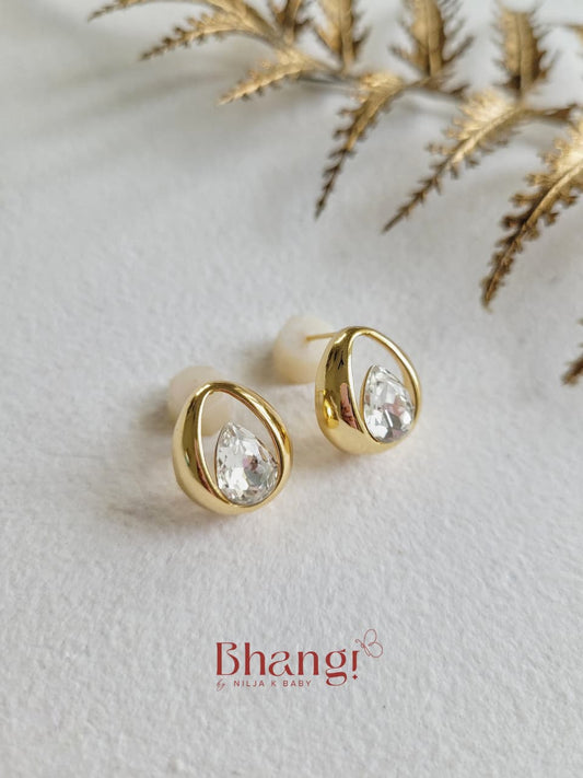Clear Crystal Earrings