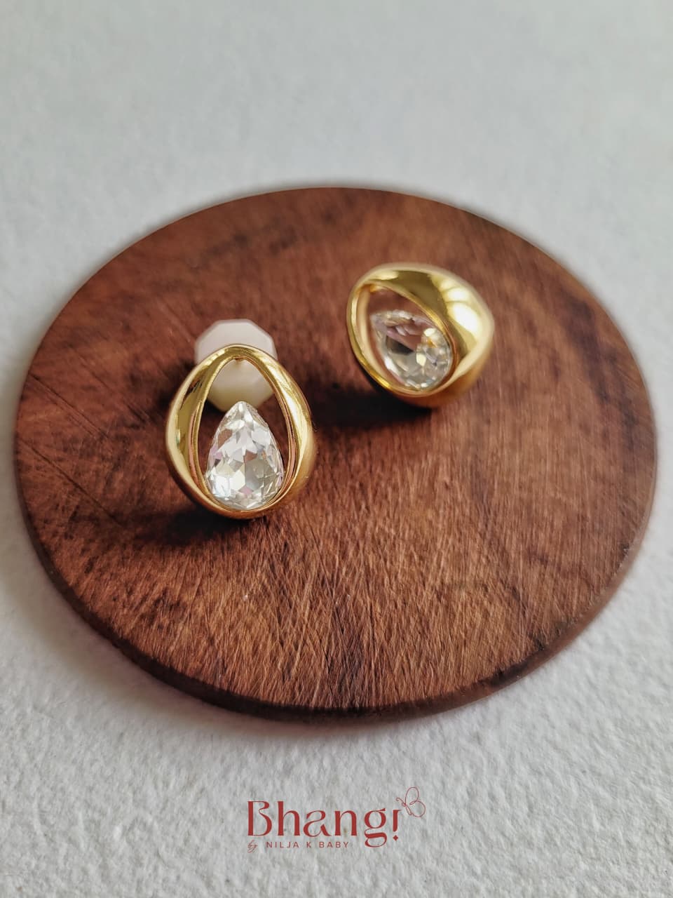 Clear Crystal Earrings