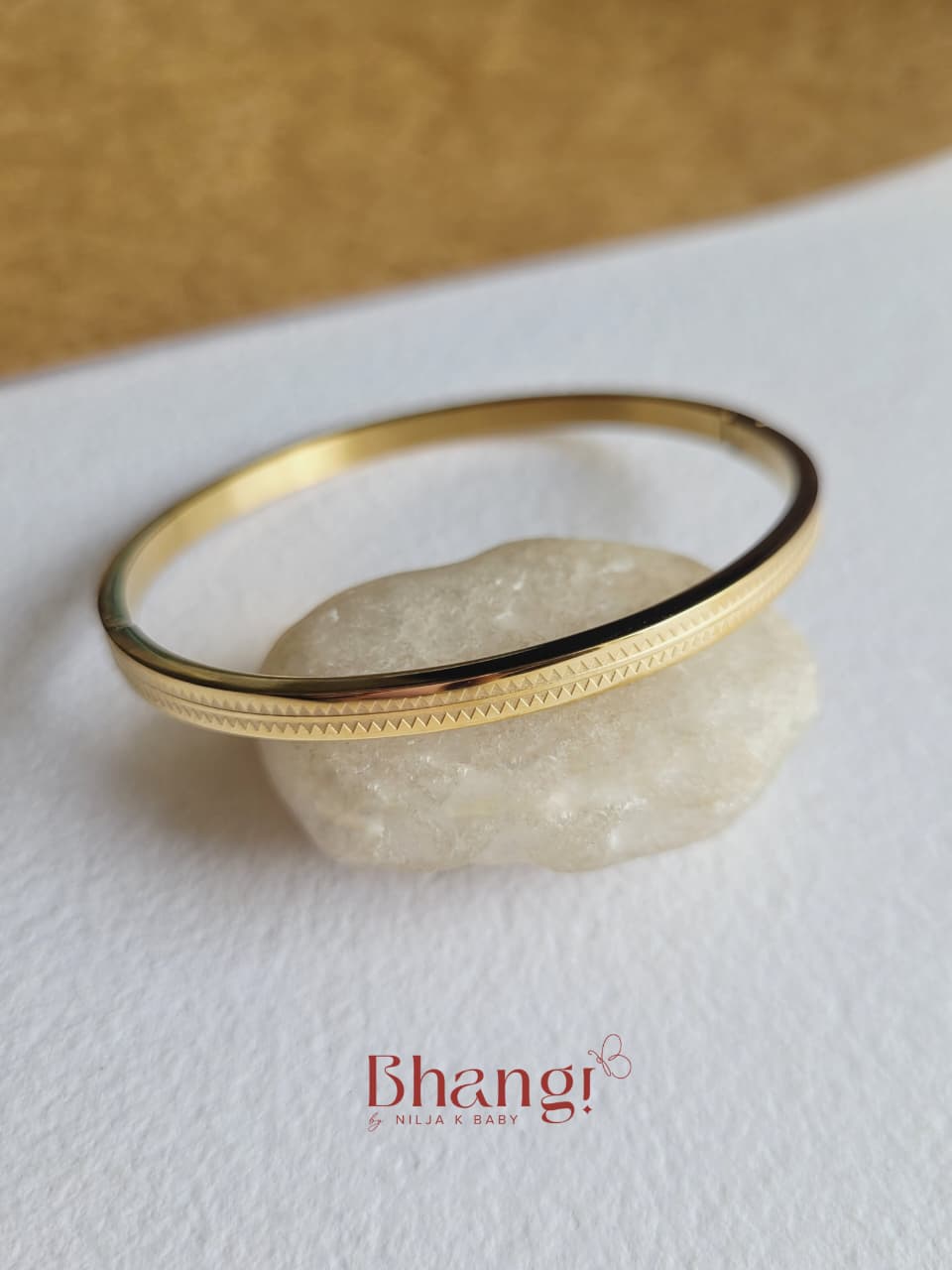 Aurelia Edge Bangle