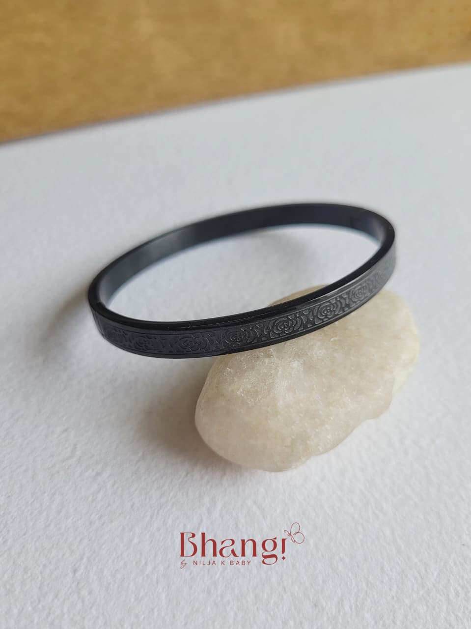 Noir Rose Bangle