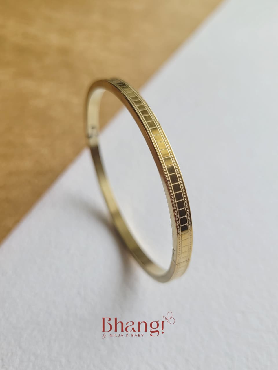 Aurelia Grid Bangle