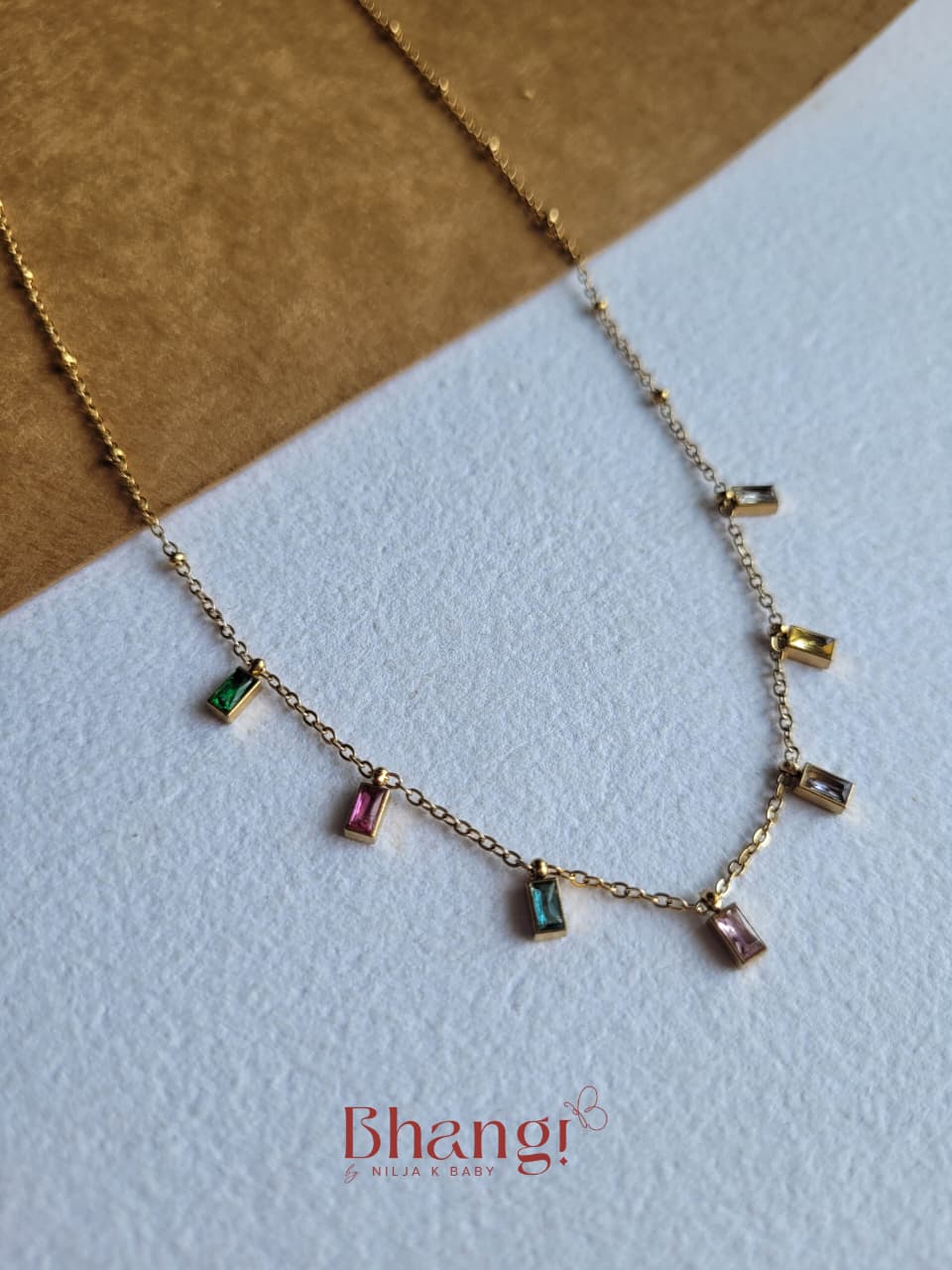 Prism Drop Necklace