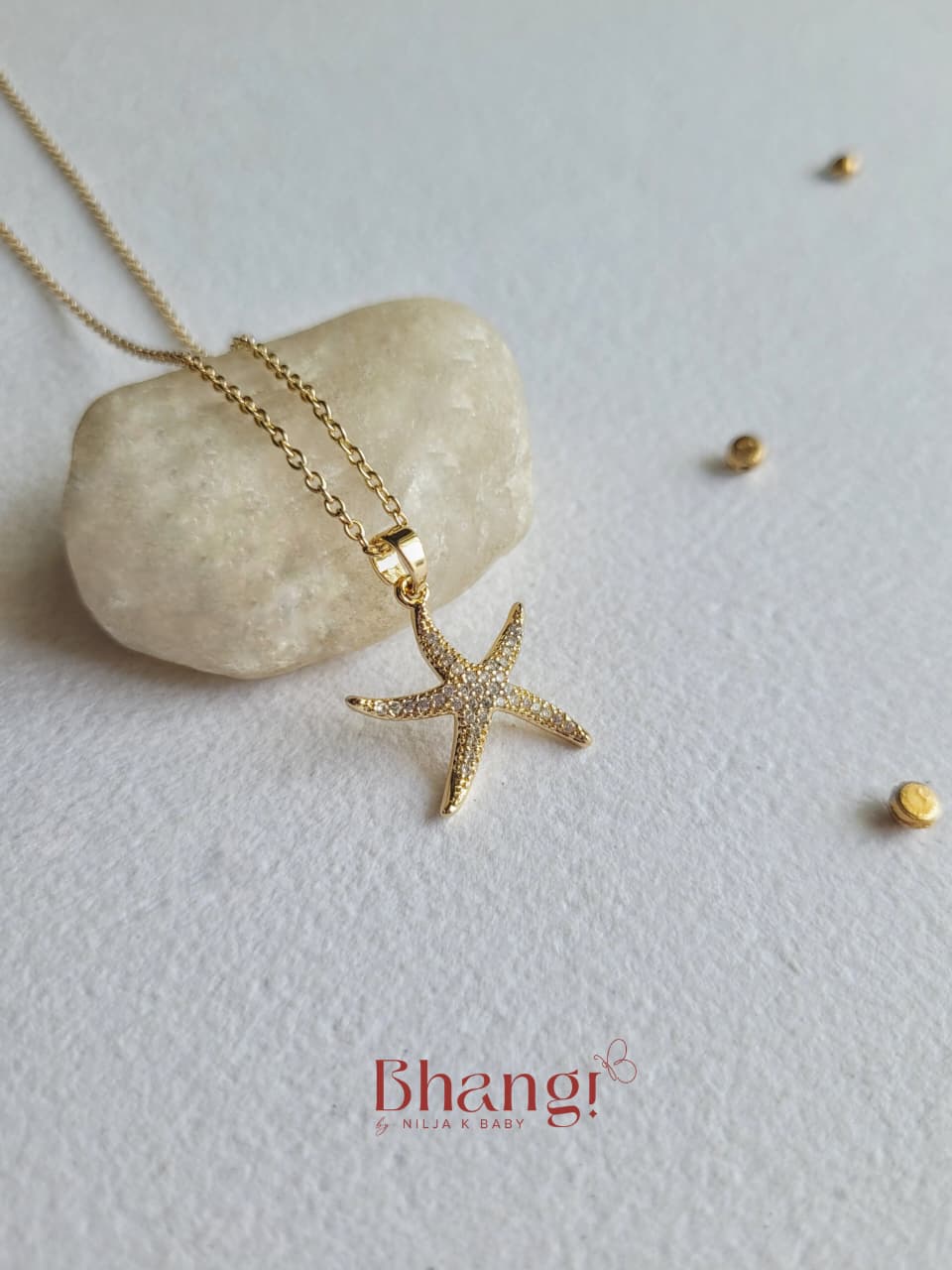 Celestial Starfish Necklace