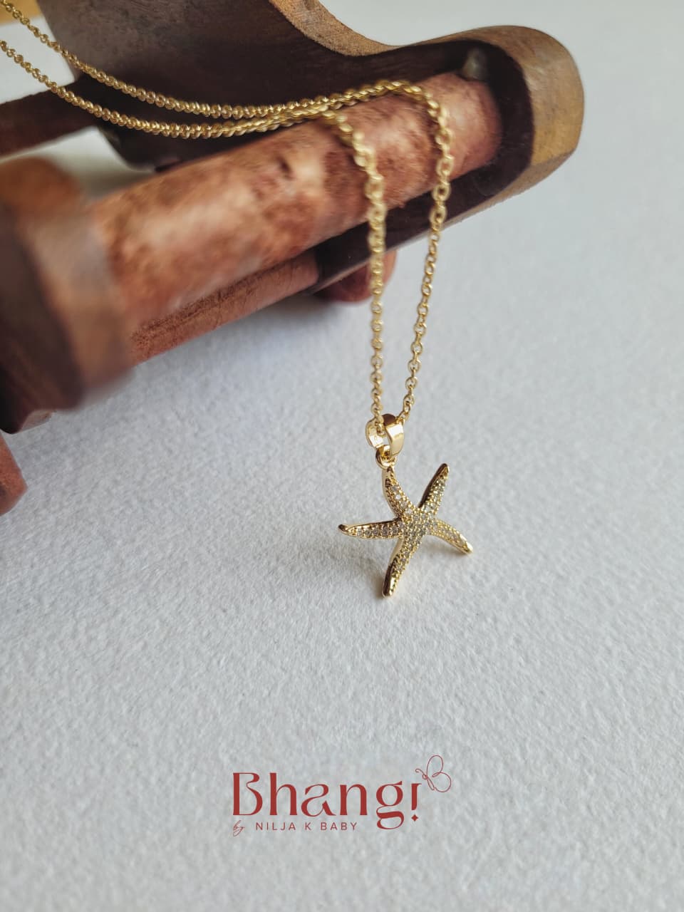 Celestial Starfish Necklace